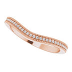 Accented Vintage-Inspired Engagement Ring or Band