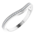 Accented Vintage-Inspired Engagement Ring or Band