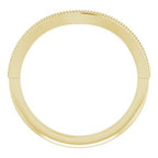 Accented Vintage-Inspired Engagement Ring or Band