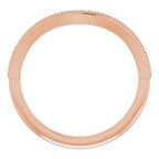 Accented Vintage-Inspired Engagement Ring or Band