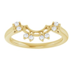 Halo-Style Engagement Ring or Band
