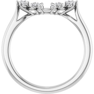 Halo-Style Engagement Ring or Band