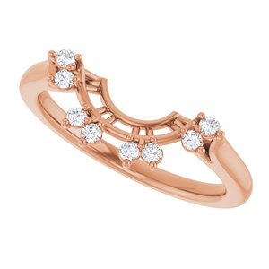 Halo-Style Engagement Ring or Band