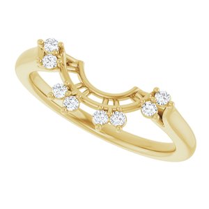 Halo-Style Engagement Ring or Band
