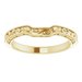 Accented Sculptural Engagement Ring or Band