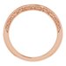 Accented Sculptural Engagement Ring or Band