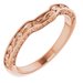 Accented Sculptural Engagement Ring or Band