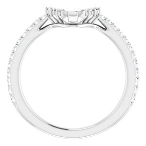 Halo-Style Engagement Ring or Band