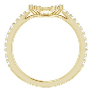 Halo-Style Engagement Ring or Band