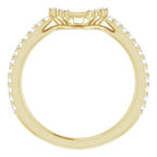 Halo-Style Engagement Ring or Band