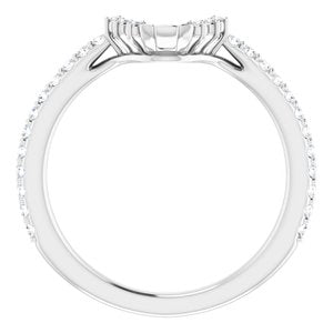Halo-Style Engagement Ring or Band