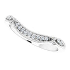 Halo-Style Vintage-Inspired Engagement Ring or Band