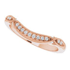 Halo-Style Vintage-Inspired Engagement Ring or Band