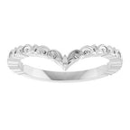 Vintage-Inspired V Ring