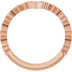 Vintage-Inspired V Ring