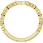 Vintage-Inspired V Ring