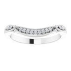 Halo-Style Vintage-Inspired Engagement Ring or Band