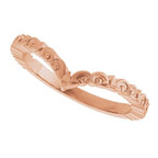 Vintage-Inspired V Ring