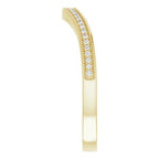 Accented Vintage-Inspired Engagement Ring or Band