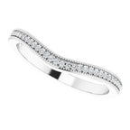 Accented Vintage-Inspired Engagement Ring or Band