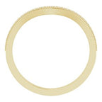 Accented Vintage-Inspired Engagement Ring or Band