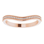 Accented Vintage-Inspired Engagement Ring or Band