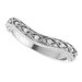 Accented Vintage-Inspired Engagement Ring or Band