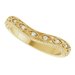 Accented Vintage-Inspired Engagement Ring or Band