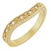 Accented Vintage-Inspired Engagement Ring or Band