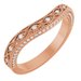 Accented Vintage-Inspired Engagement Ring or Band