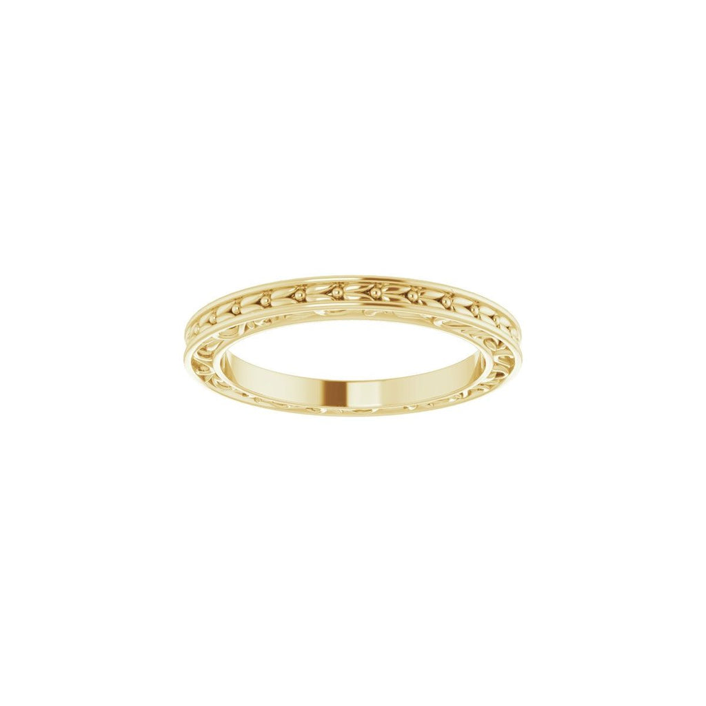 Floral Flat Band