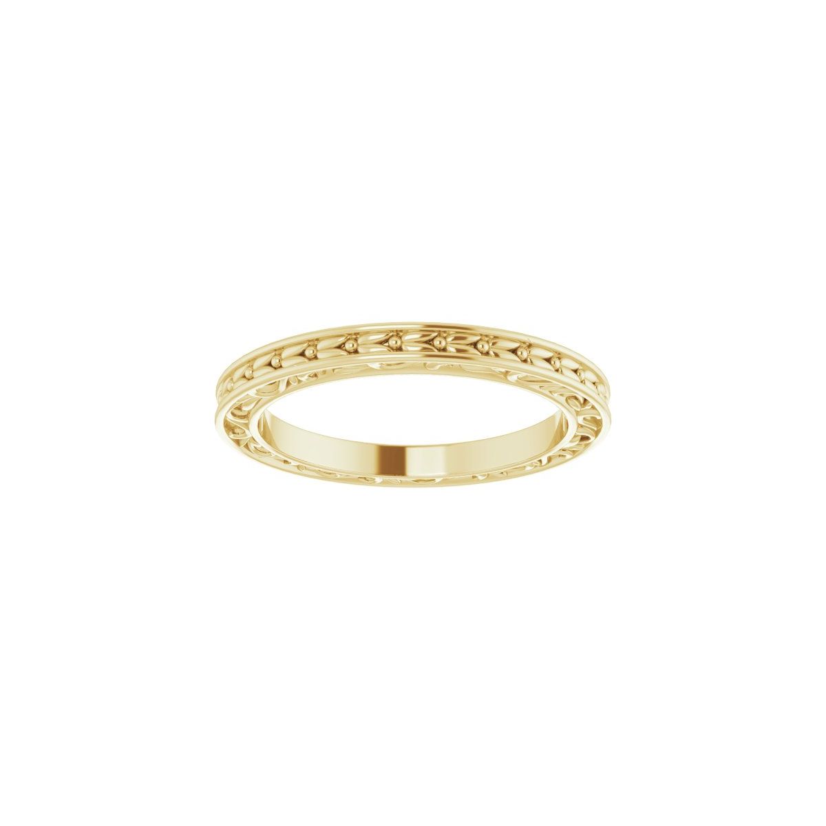 Floral Flat Band