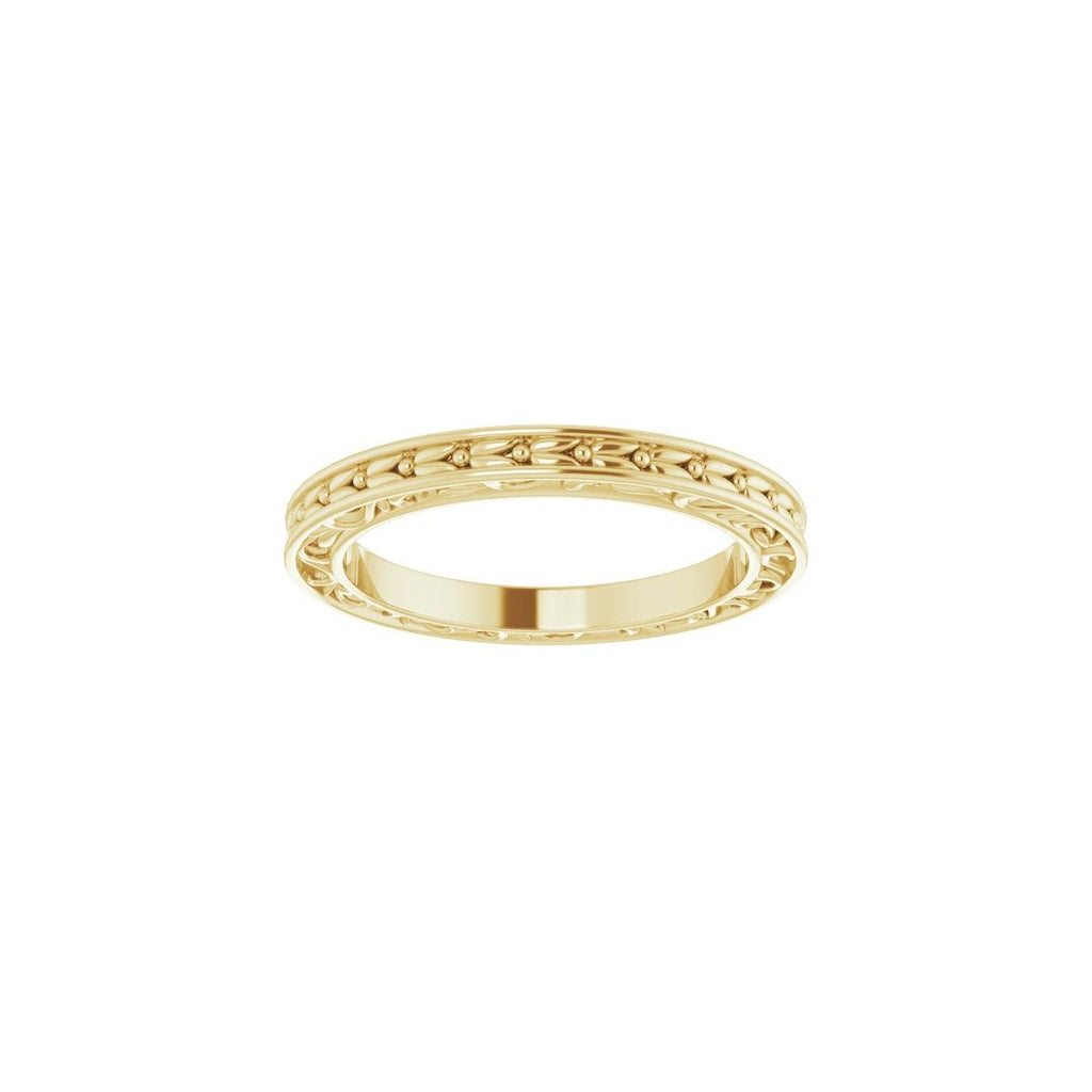 Floral Flat Band