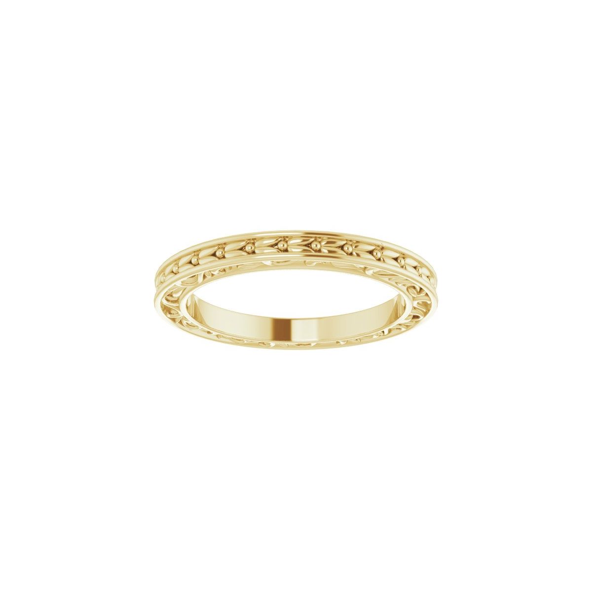 Floral Flat Band
