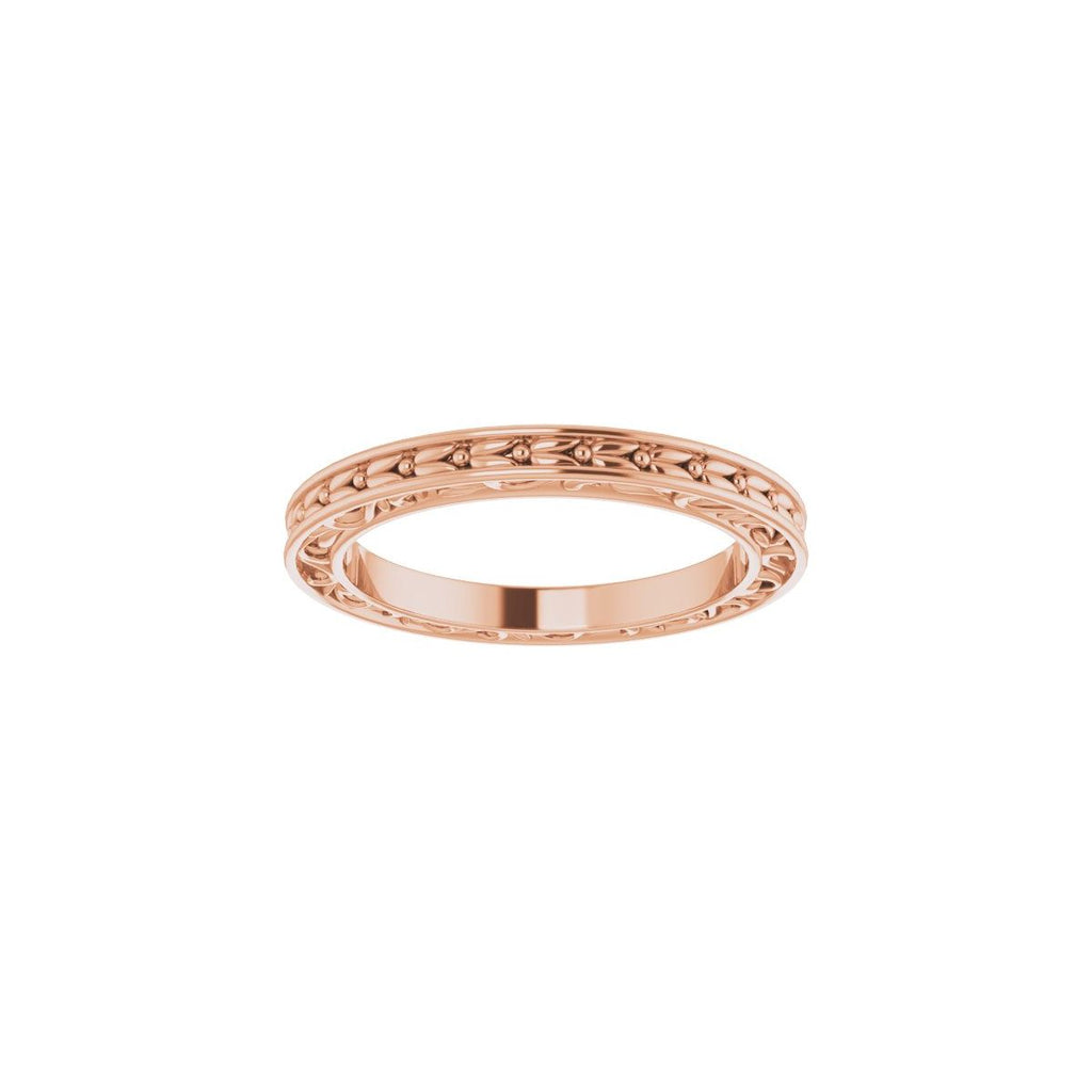 Floral Flat Band