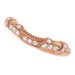 Halo-Style Vintage-Inspired Engagement Ring or Band