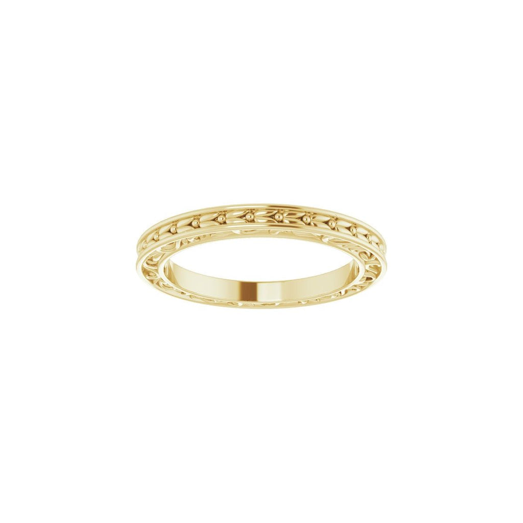 Floral Flat Band