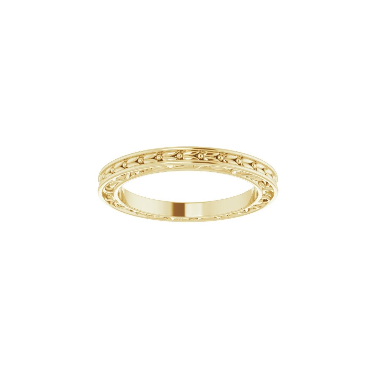 Floral Flat Band