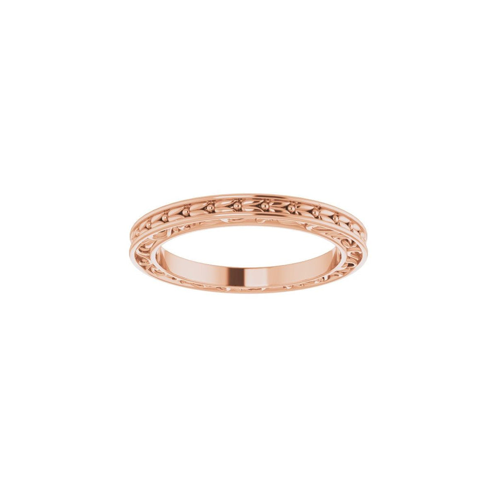 Floral Flat Band