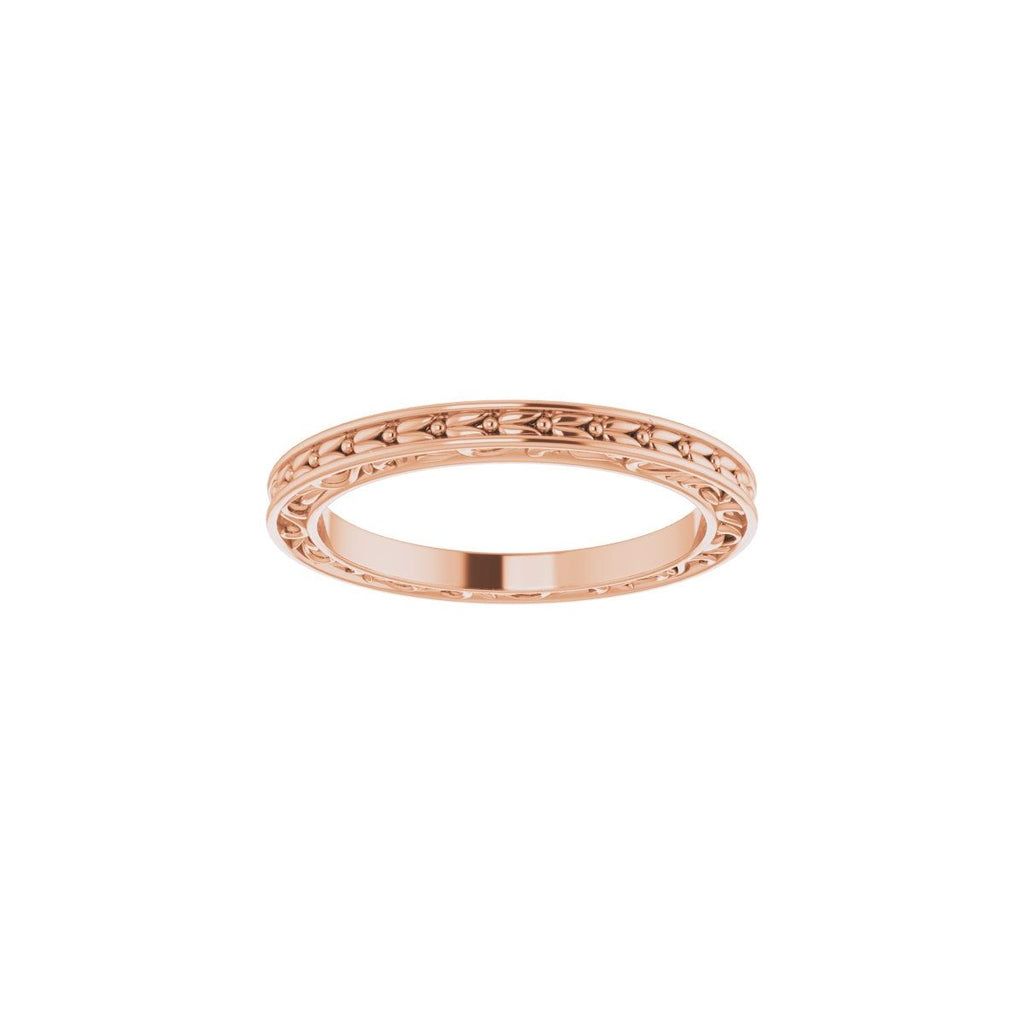 Floral Flat Band