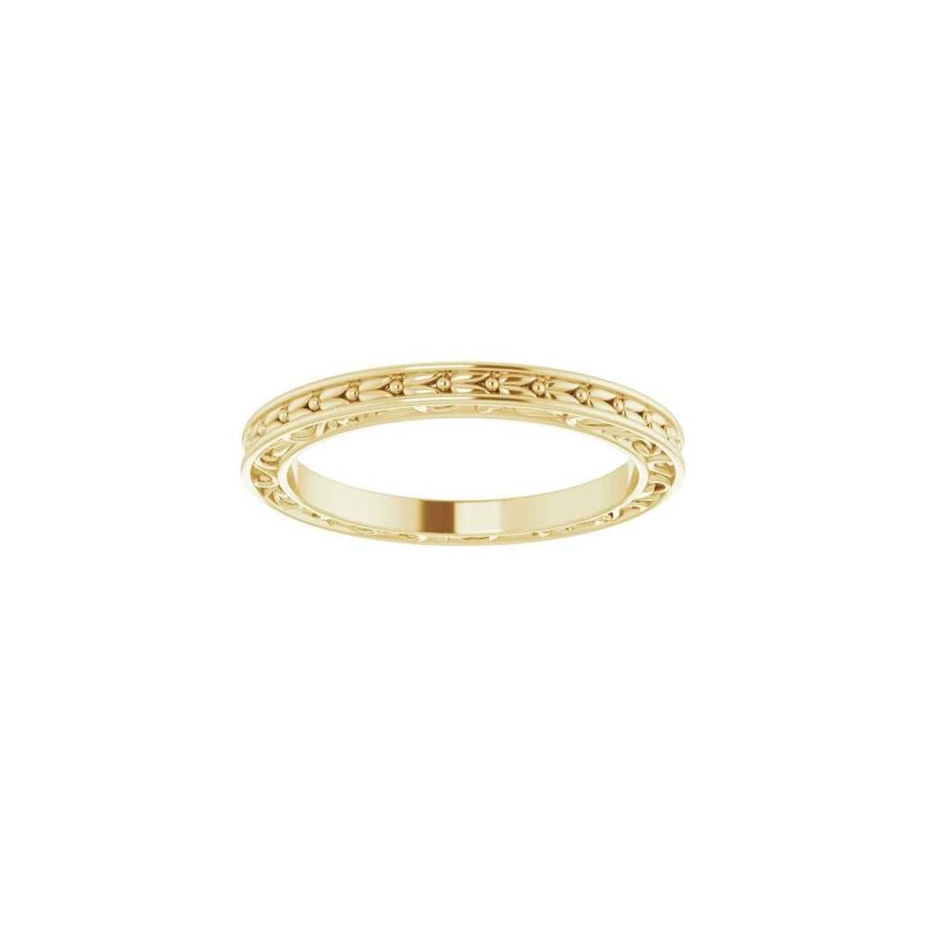 Floral Flat Band