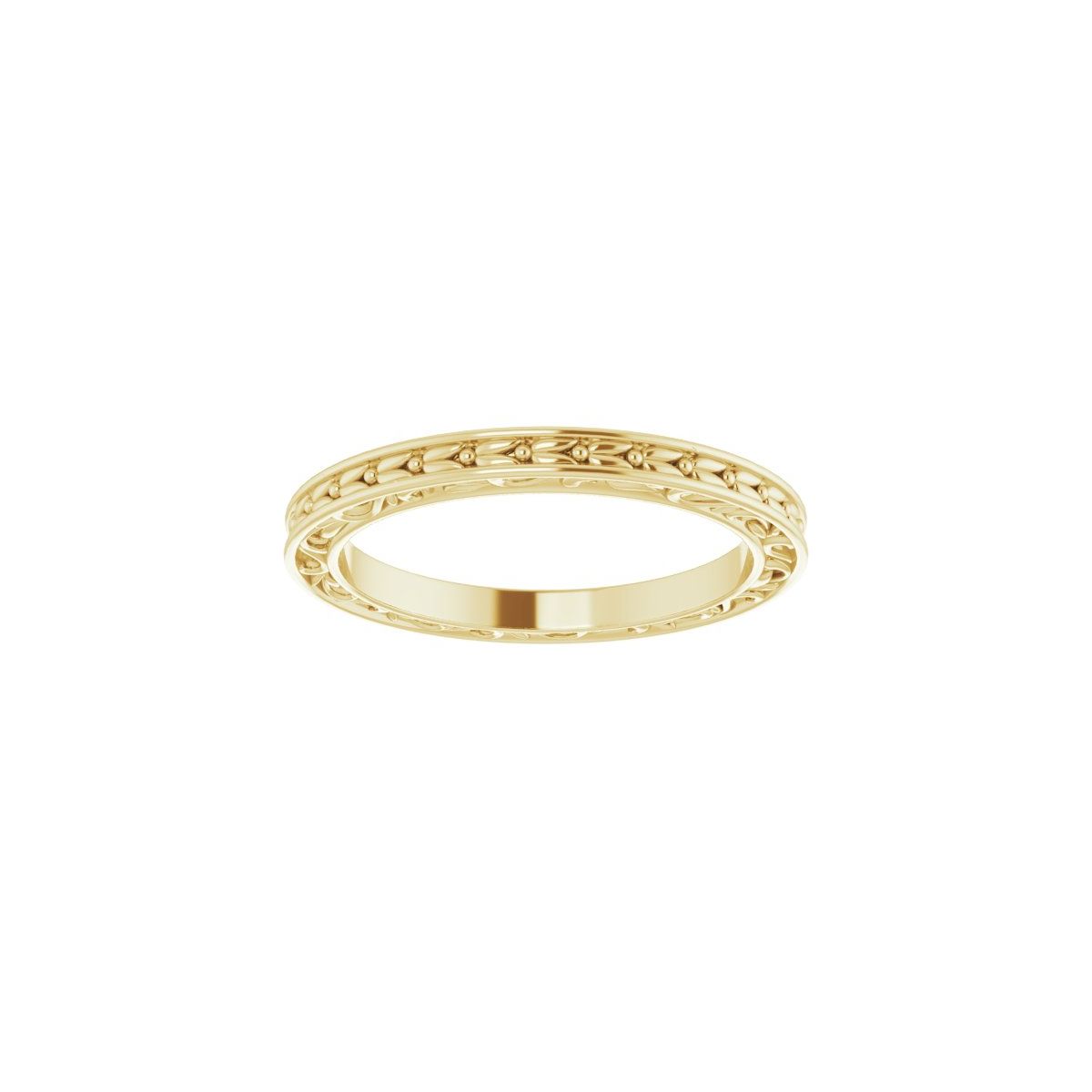 Floral Flat Band