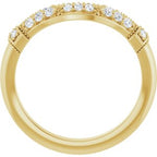 Halo-Style Vintage-Inspired Engagement Ring or Band