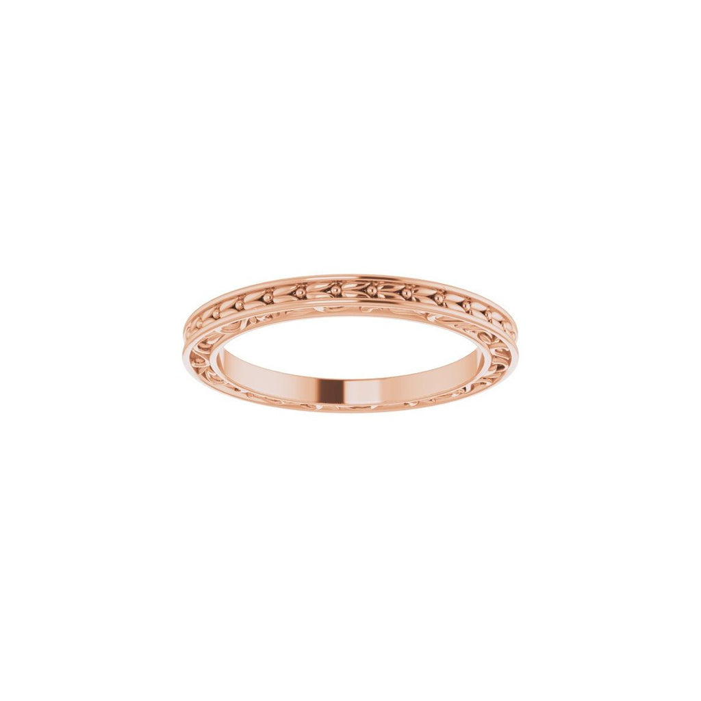 Floral Flat Band