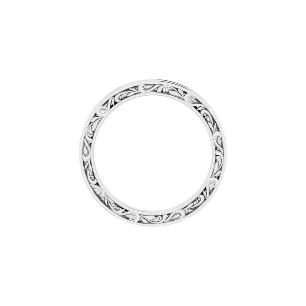Floral Flat Band