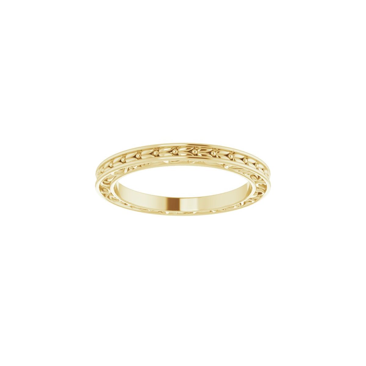 Floral Flat Band