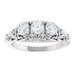 Three-Stone Vintage-Inspired Anniversary Band