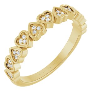 Heart Anniversary Band