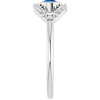 Accented Evil Eye Ring