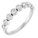 Bezel-Set Anniversary Band